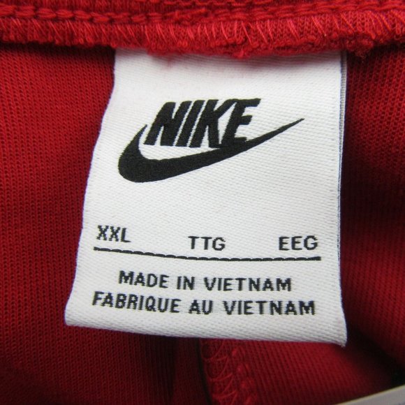 Nike Sportswear Tech Fleece Jogger Pants Men's Size XXL Gym Red NEW - Picture 10 of 12